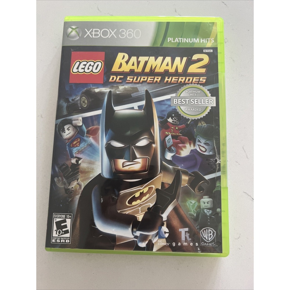 Batman 2 DC Super Heroes Lego XBOX 360 Video Game